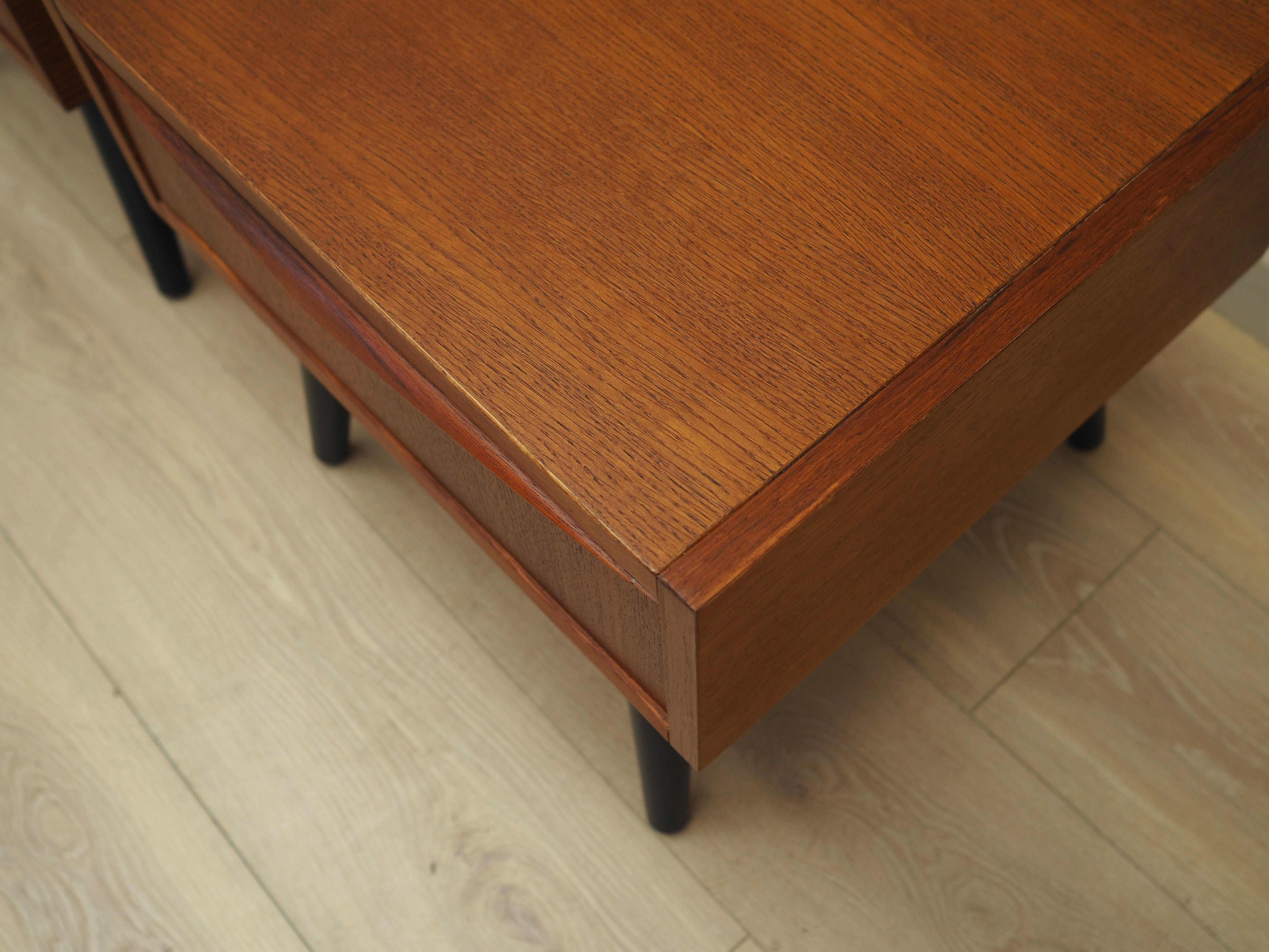 Set of two teak bedside tables, Danish design, 1970, Denmark