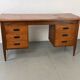 Vintage Mid-Century Danish Teak Desk, 1960s