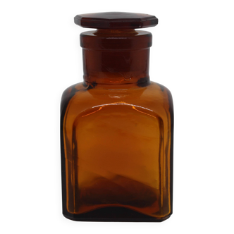 Amber Apothecary Bottle