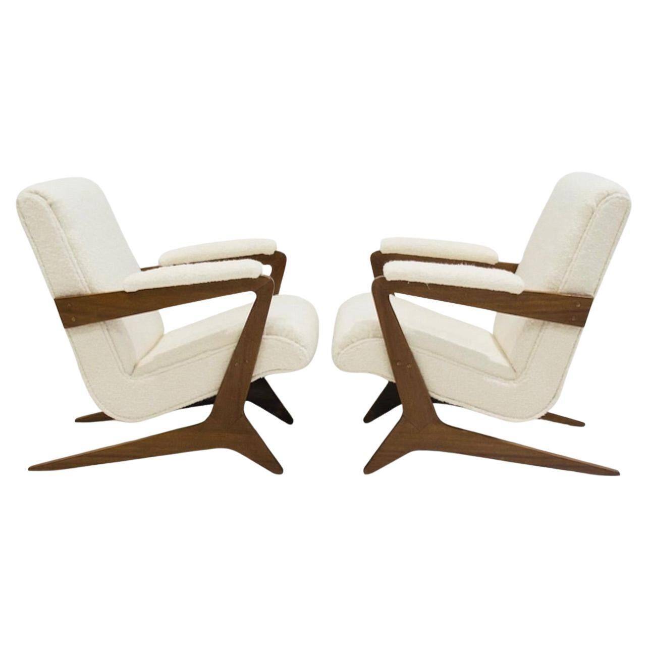 Paire de fauteuils José Zanine Caldas Zeca