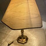 Vintage 1950s brass lamp