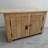Armoire industrielle à deux portes des années 1950