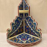 Etagère d'Angle Bois Peinte