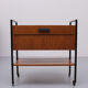 Teak sawing Trolly Dutch 1960s