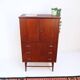 Teak secretary in Danish style, 60s/70s, retro style.