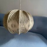 Vintage rattan chandelier
