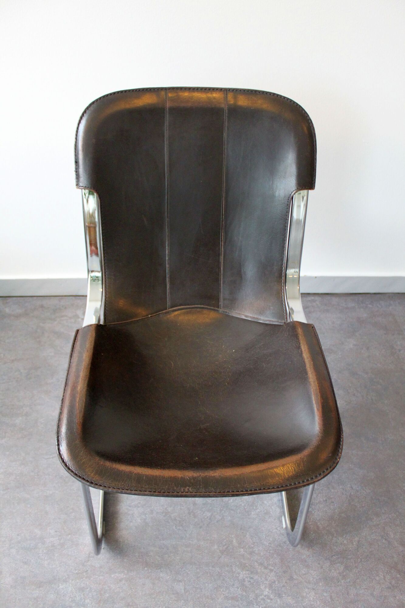 Set of 4 chairs C2 for Cidue, Italy, 1970.