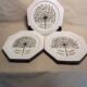 Set of 5 plates Abbey N D du Bec