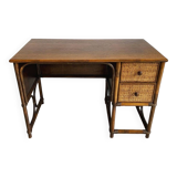 Vintage rattan desk
