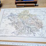 Printed in 1889, Aube, Grand-Est.