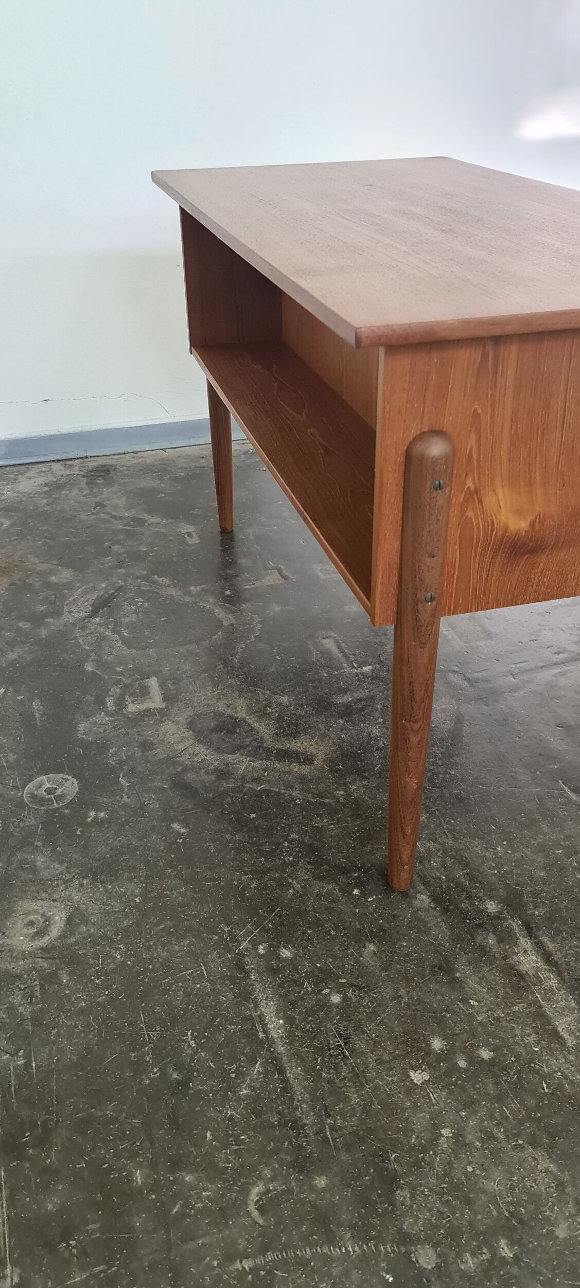 Vintage teak writting desk