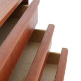 Filigree mid-century teak chest of drawers / Danish modern design / 1960s