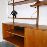 Teak storage system from Cadovius, Denmark - 1950s