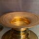 Plat laiton bronze décor ciselé Art de l'Islam Moyen-Orient