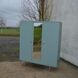 Vintage wardrobe and shelves