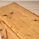 Antique Pine Biedermeier Cabinet with Four Drawers