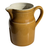 Yellow ceramic carafe Grès Kilt 1 litre H17