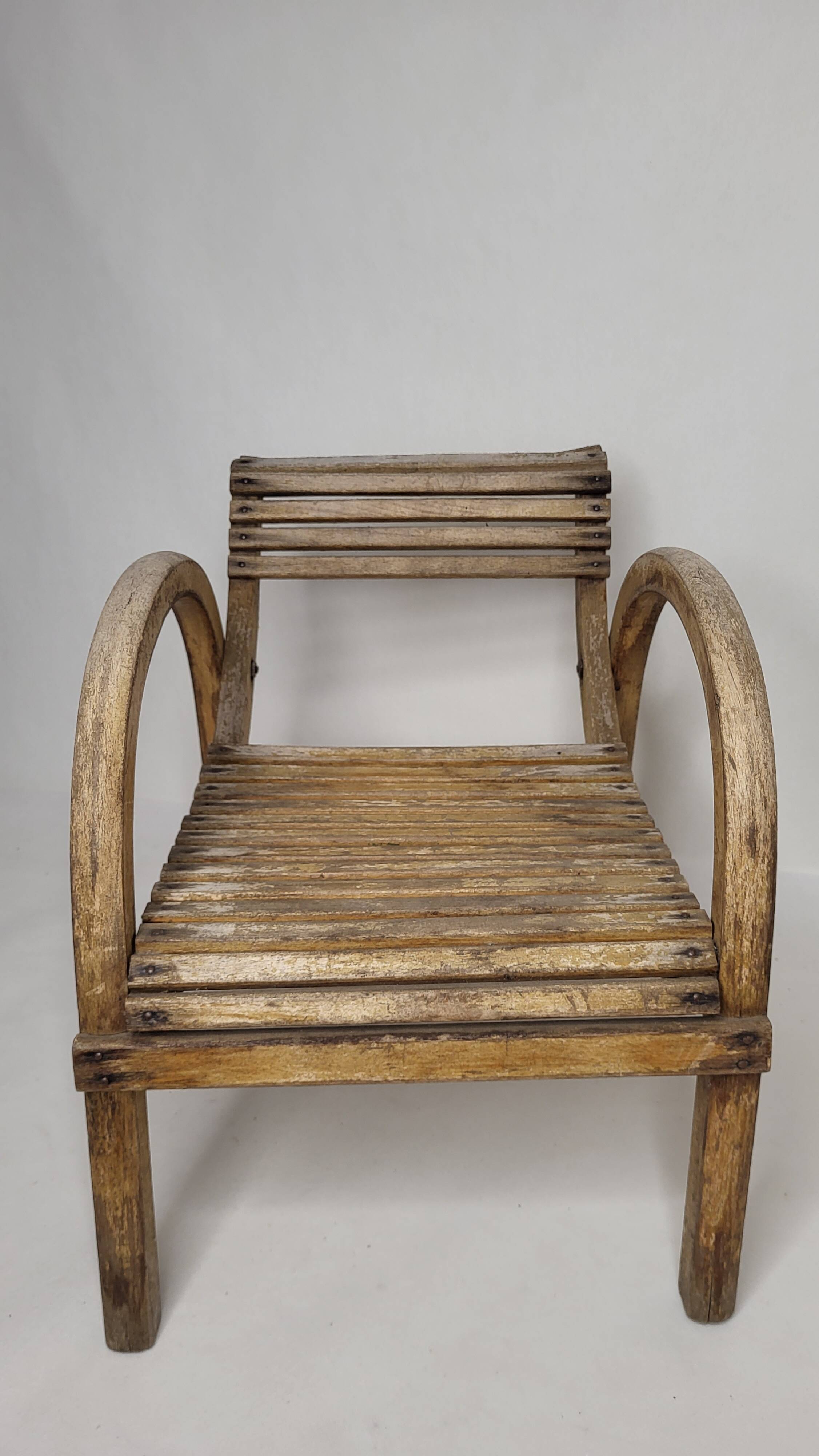 Fauteuil enfant Baumann 1930's