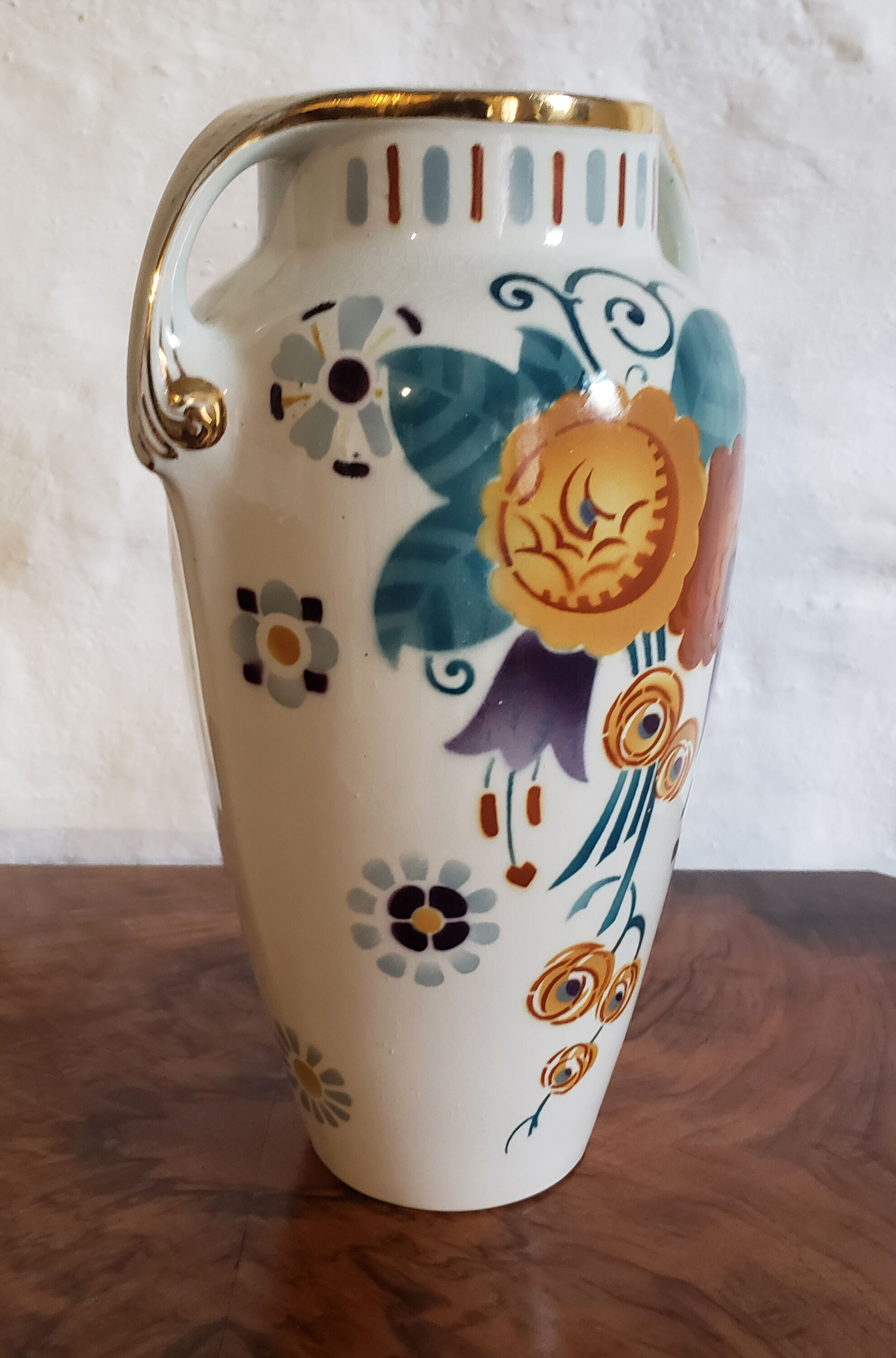 Lunéville art-deco vase