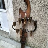 Large wall sconce, one-of-a-kind
