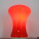 Big Design Red Glass Hotel Table Lamp, 1970s