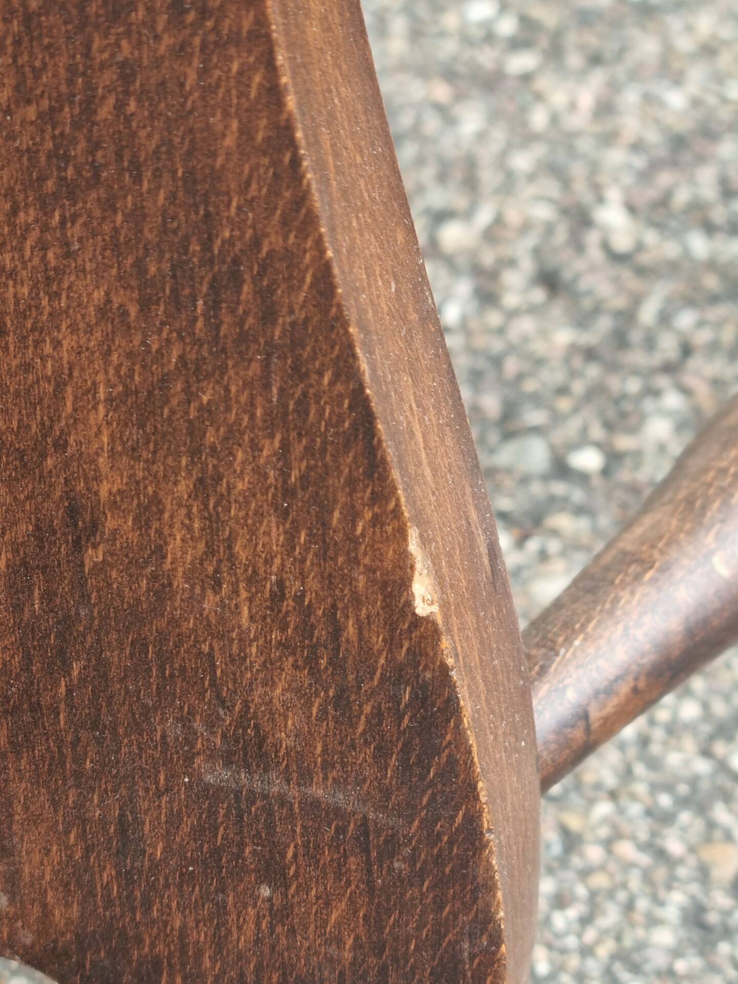 Antique Gothic Arts and Crafts stool