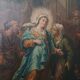 Oil painting on canvas, early Italian school, 18th century - Visitation