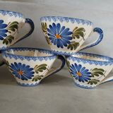 5 tasses / bolees à cidre anciennes 