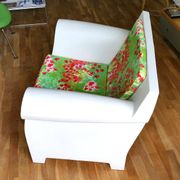 Fauteuil STARCK Bubble "blanc zinc"