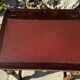 Writing desk or bonheur du jour in mahogany by E. Poteau.