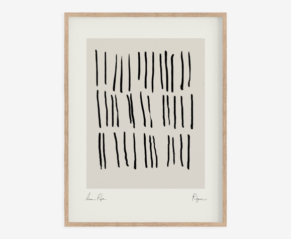 Tirage giclée abstrait, 50x70cm