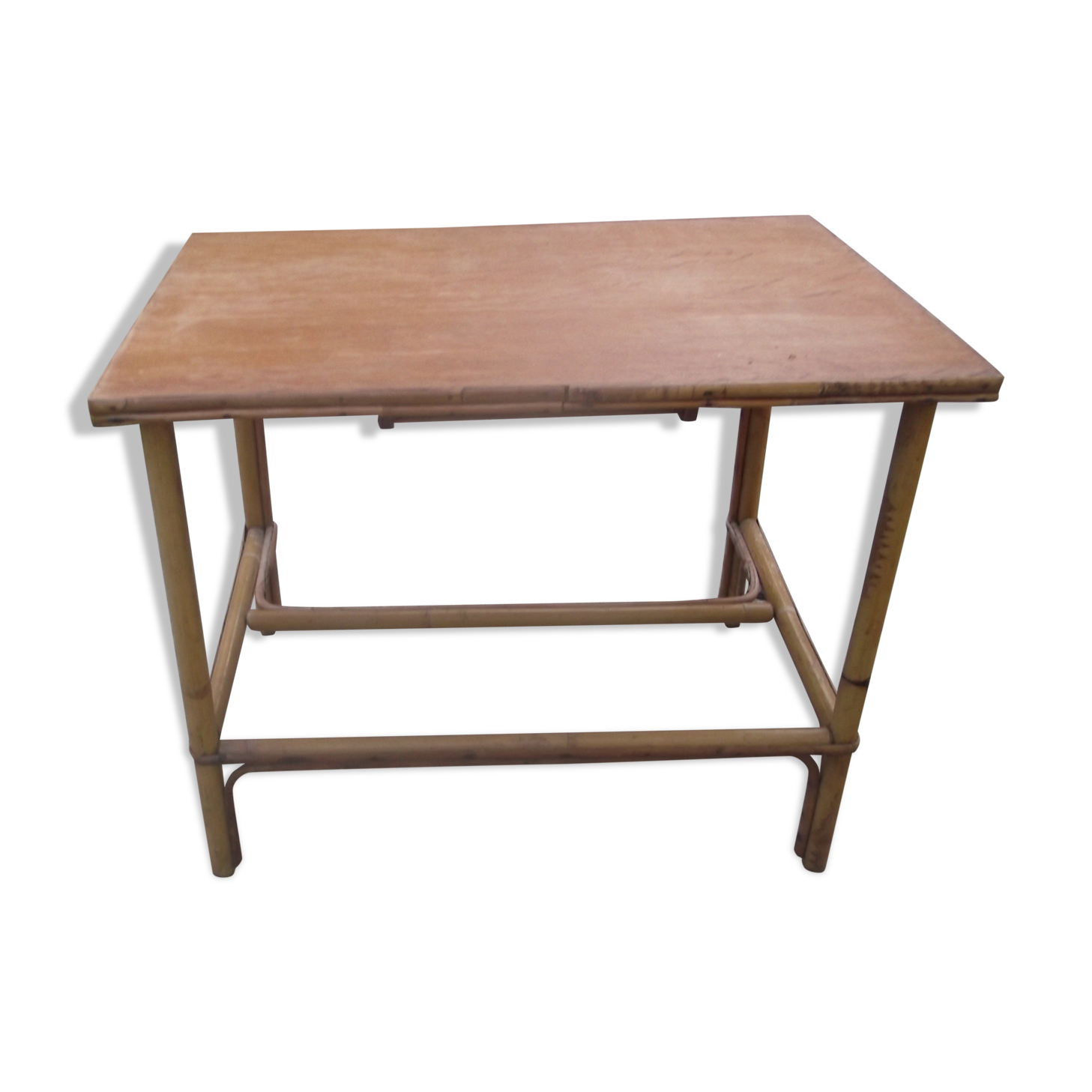 Children's desk in rattan