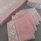 Retro/bohemian tablecloth & 8 towels
