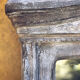 Napoleon III patinated trumeau mirror