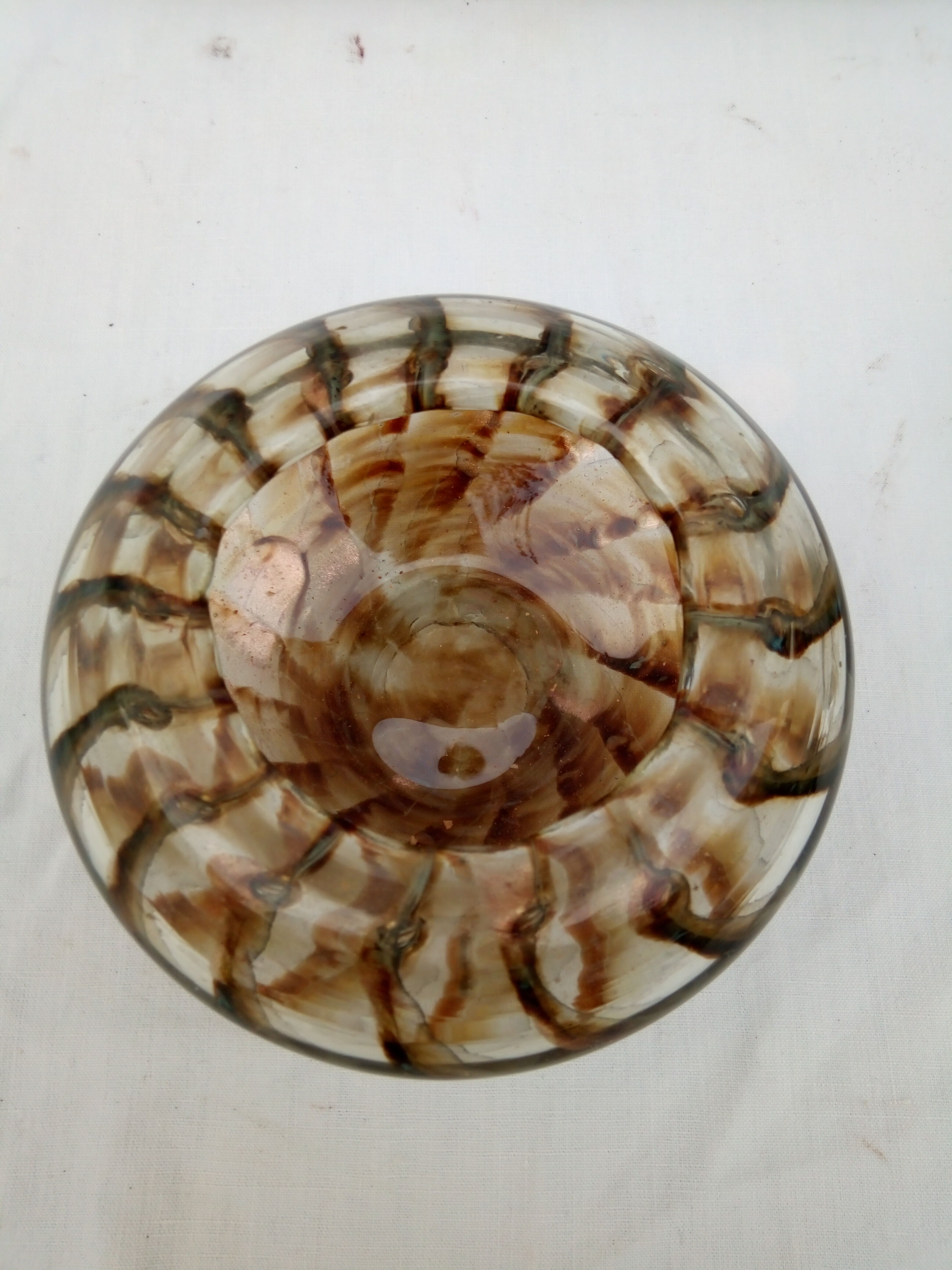 Jar covered with Murano glass in the 50s