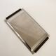 Vintage Stainless Steel With Wood Handles Serving Platter