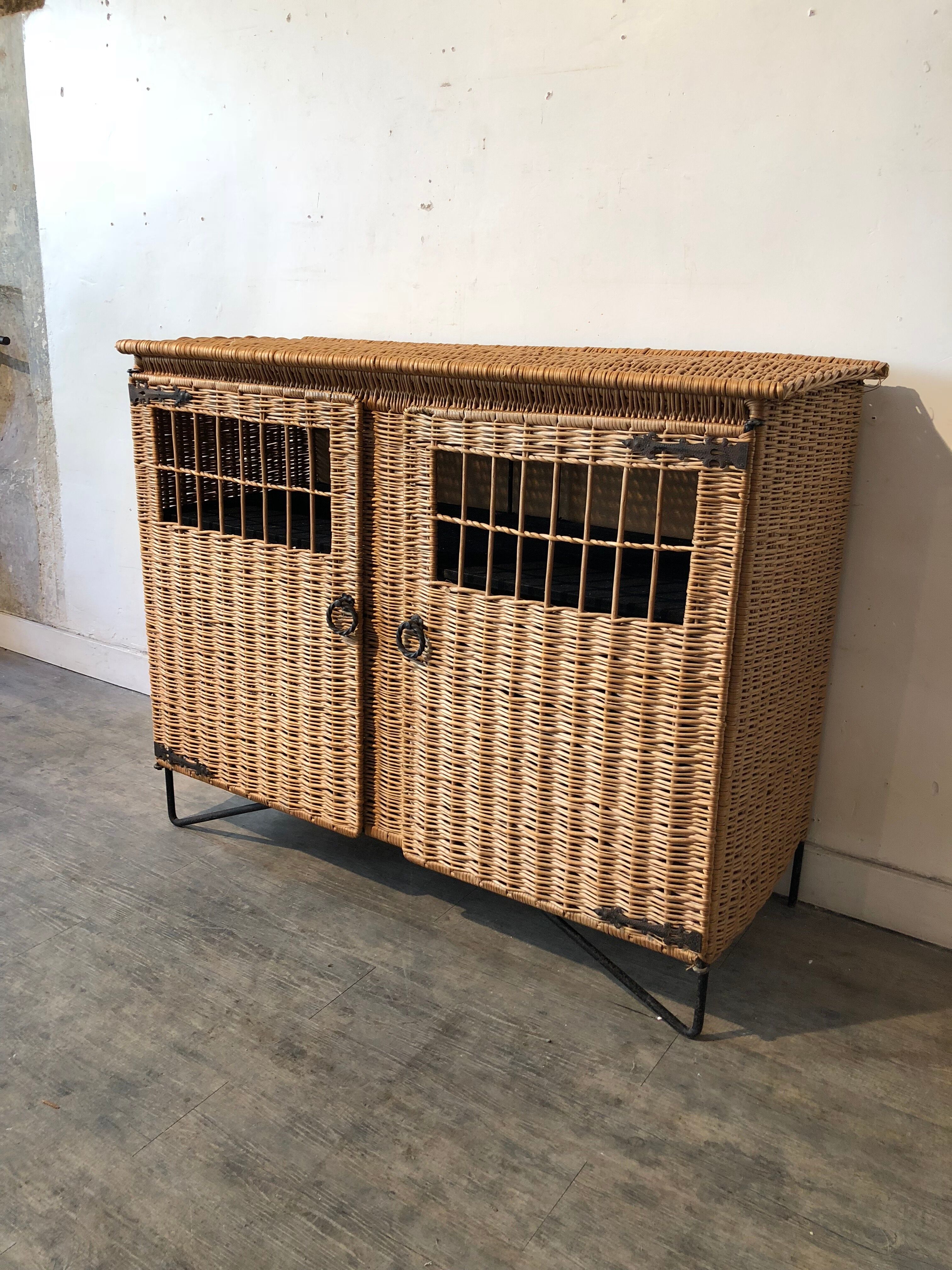 Wicker dresser