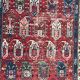 Ancient Caucasian rug Kazak 100x192 cm
