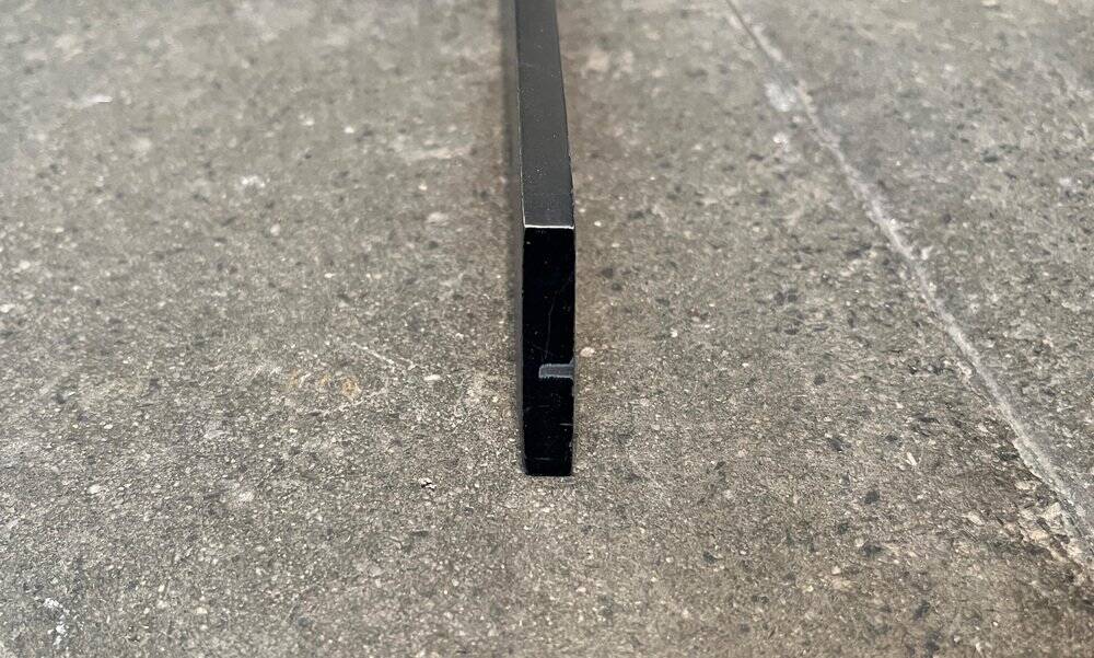 Mid-century German minimalist tripod floor lamp from the 1960s.