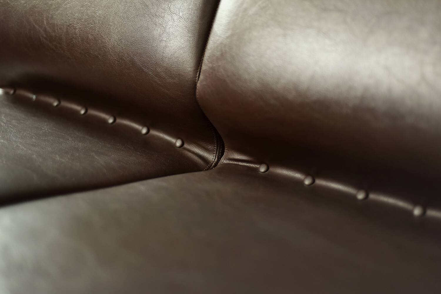 Vintage Mid-Century German Modern 2-Seater Brown Steel Frame Lounge Sofa