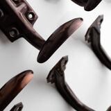 Set of vintage coat hooks