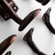 Set of vintage coat hooks