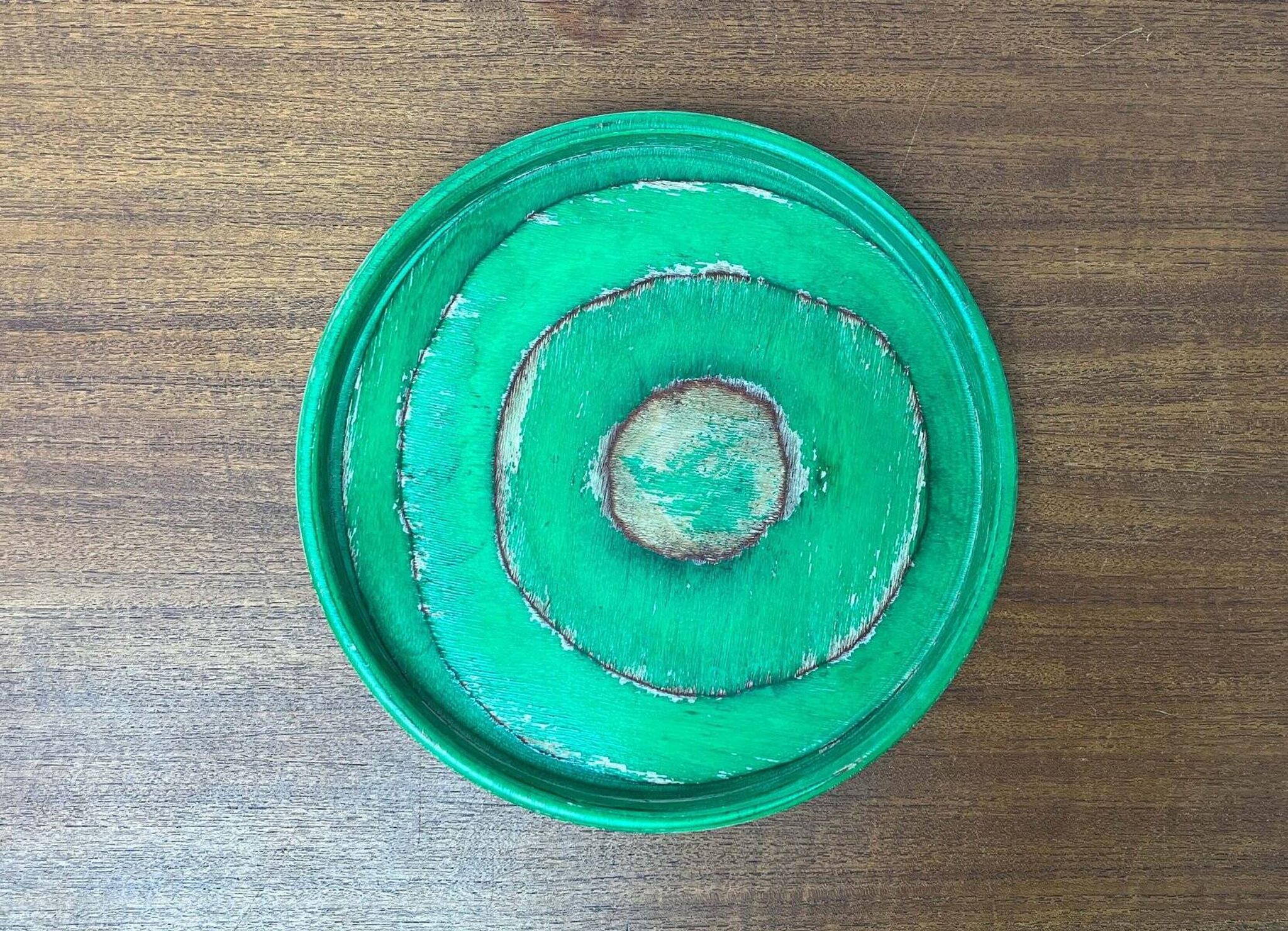 Modern mid-century bowl in wood by Paavo Asikainen, Finland, 1960s.