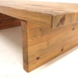 Scandinavian pine coffee table by Sven Larsson, Sweden, 1970