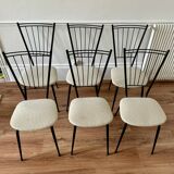 Set of Colette Gueden style chairs