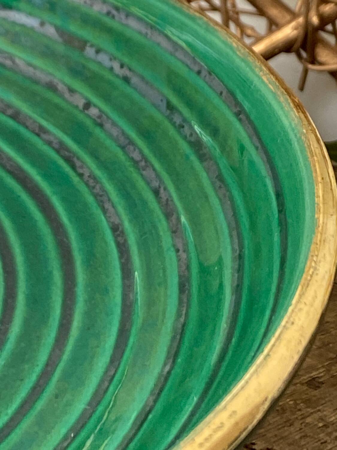 Art Deco ceramic dish