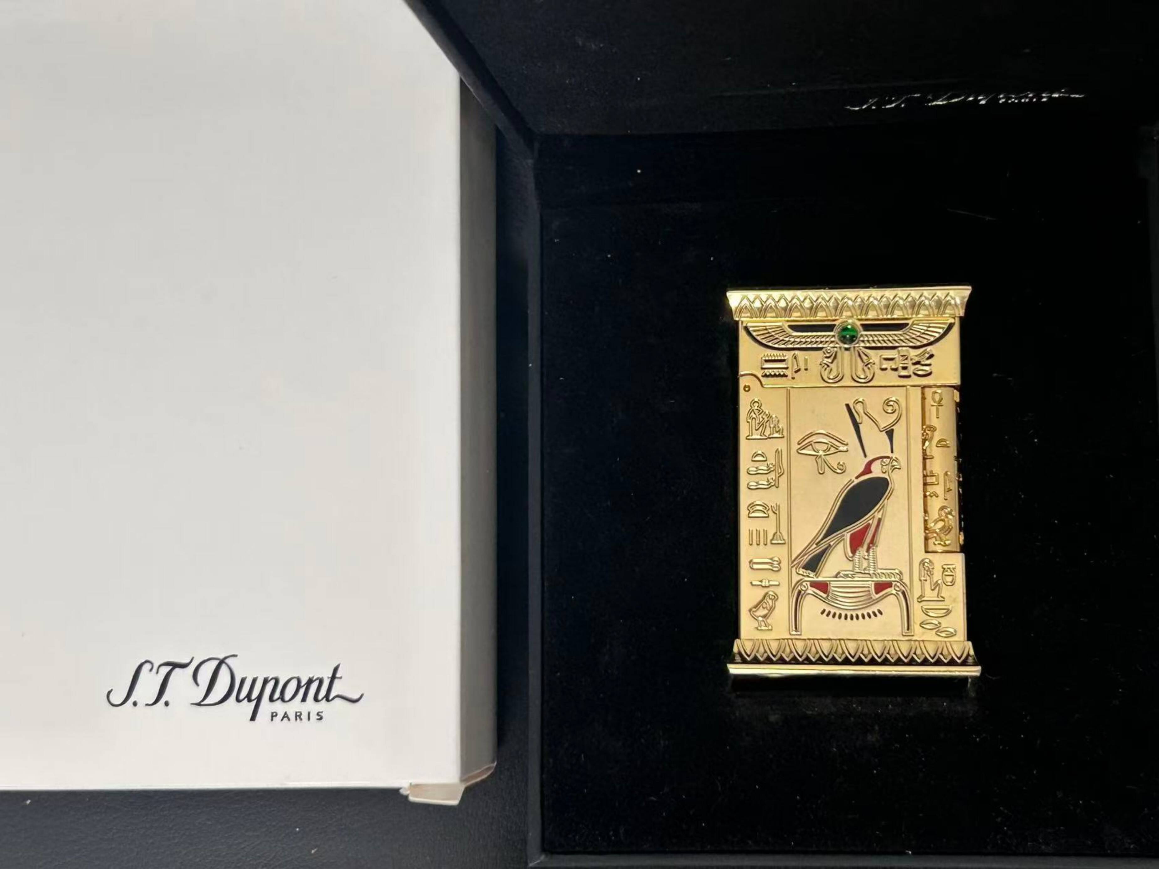 S.T. Dupont - Pharaoh - Lighter - Gold-plated
