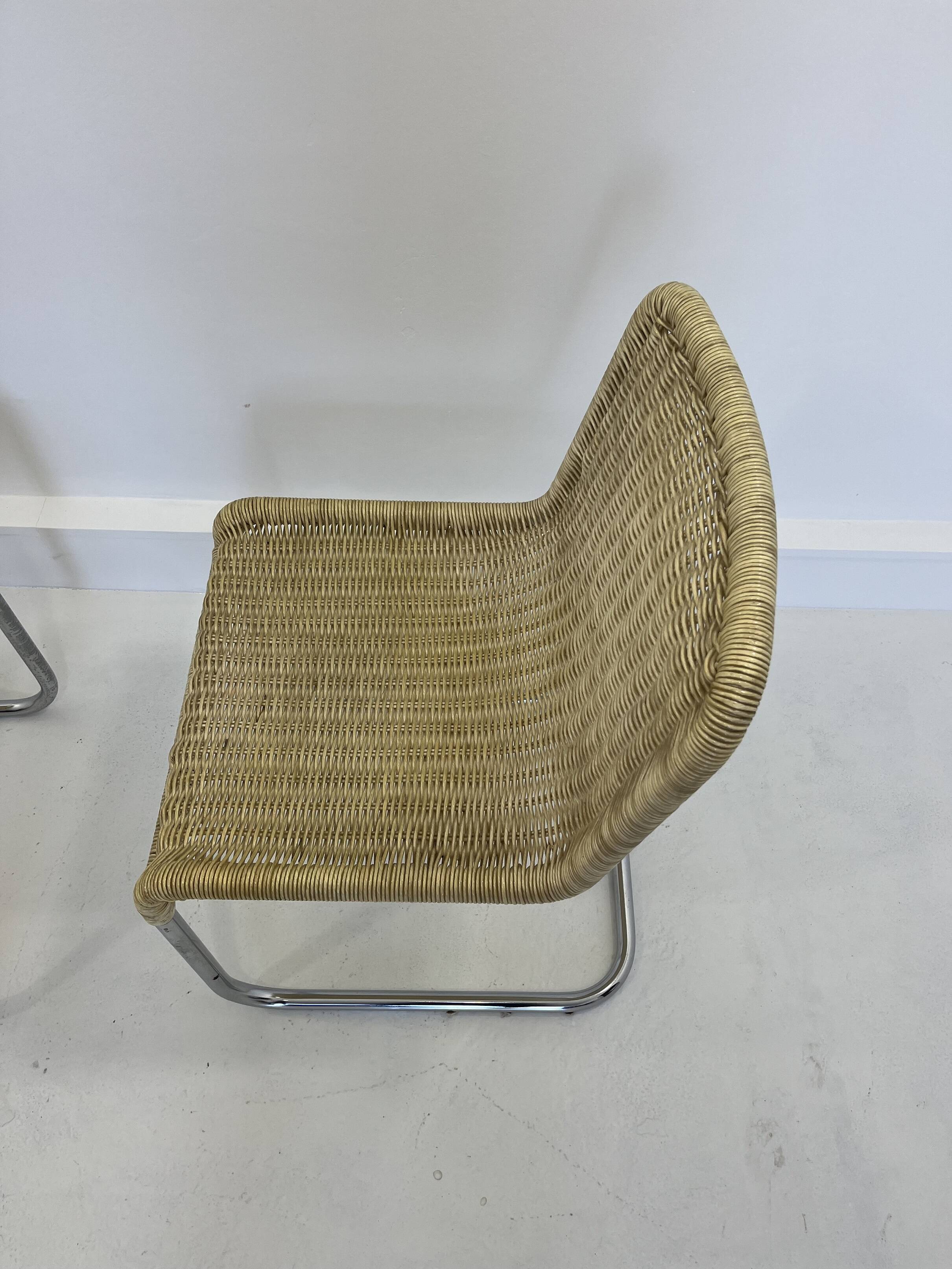 Set of Chairs by A. Lorenz for Tecta, Germany, 1970s