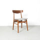 Ensemble de 2 chaises design danois par mobler Findahls