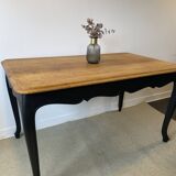 Regency style table in solid oak